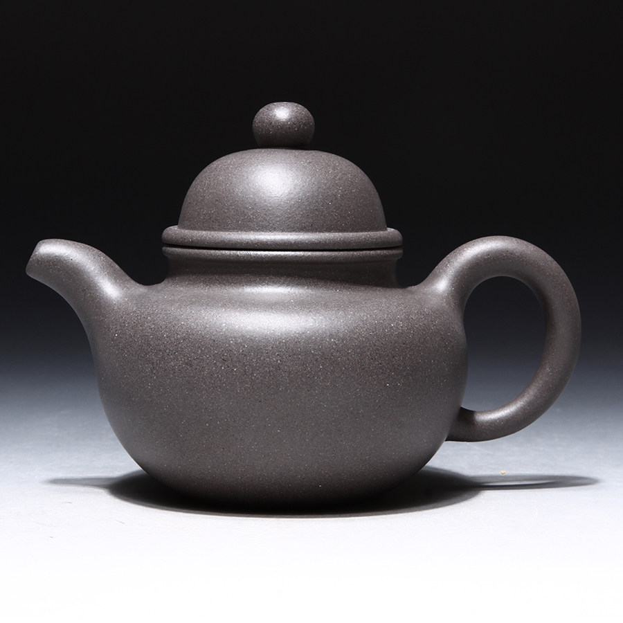 【掇球】青灰段 市面罕见 泡养效果惊人 著名陶艺家 汪庆龙