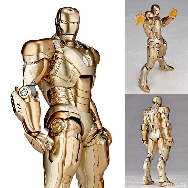 孩仕玩具模型山口特摄系列钢铁侠mk21马克mark潮玩盲盒