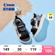 中国乔丹软底男童凉鞋沙滩鞋2024夏季新款防滑儿童运动凉鞋中大童