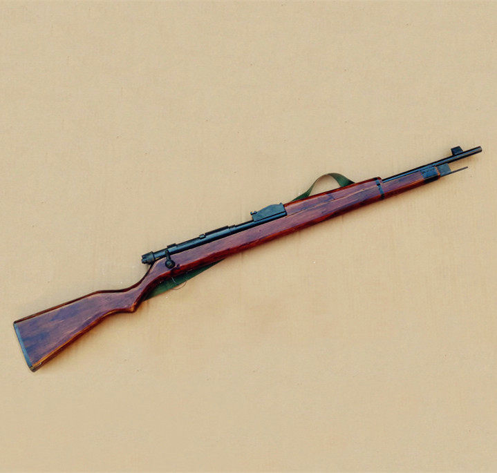 木质98k步枪 手工实木可拉枪栓影视舞台cos道具模型毛瑟狙击枪