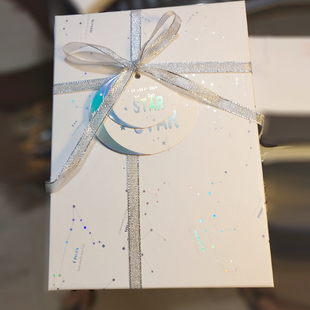 六一礼物盒子空盒送女友ins风精致生日礼盒高级感小众包装礼品盒
