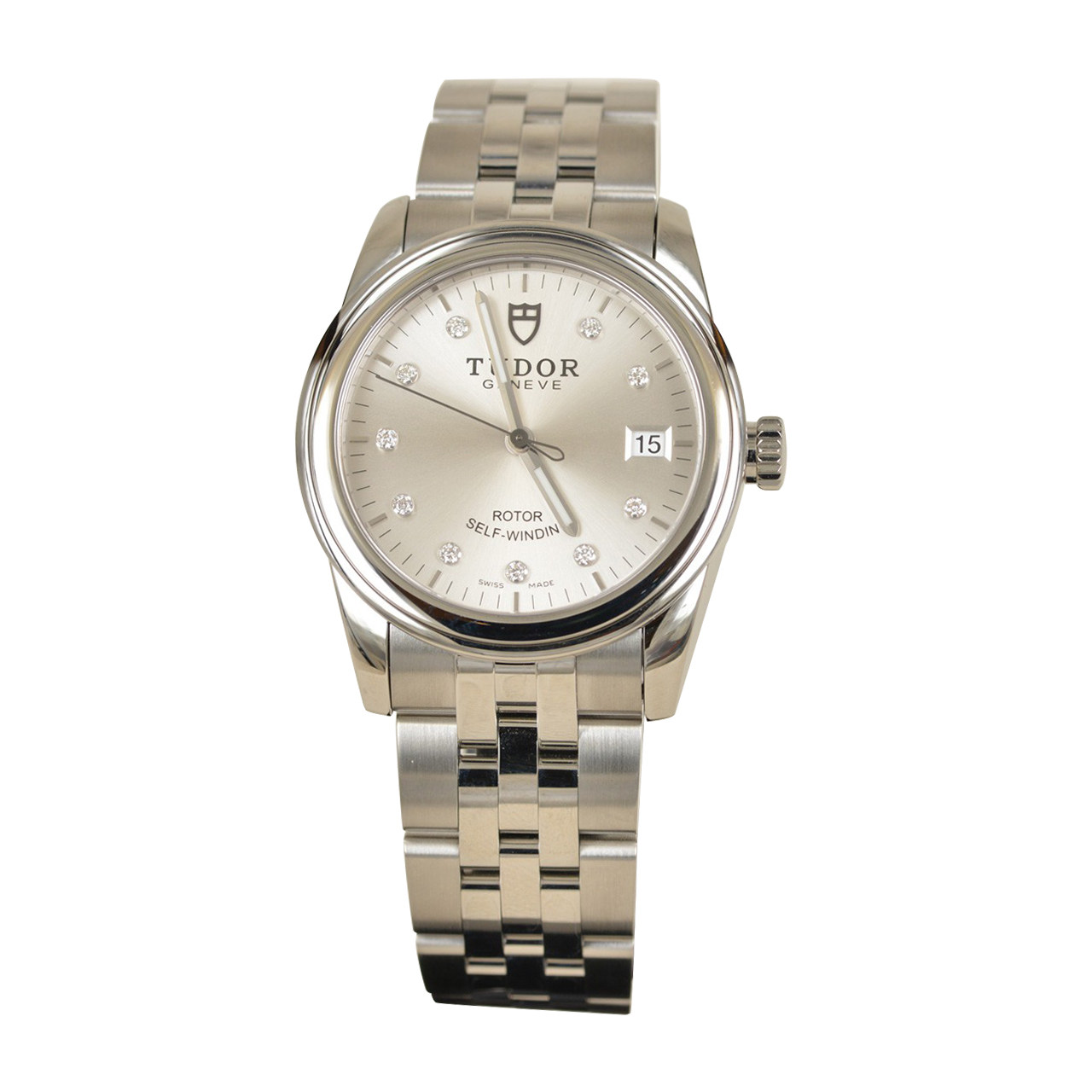 【9.9新】帝舵骏珏系列55000-68050自动机械男表 银面石字