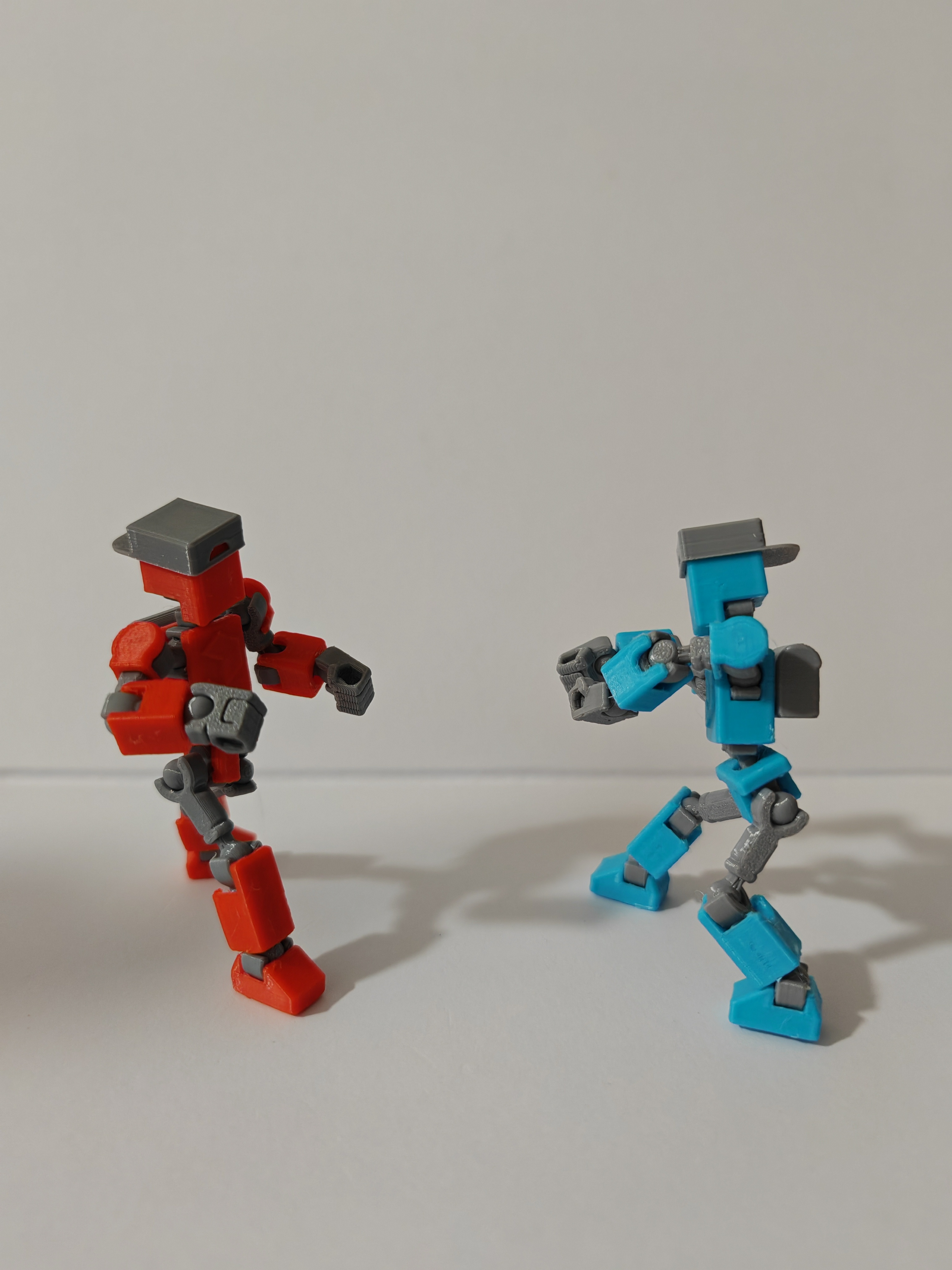 Mini 多关节可动人偶 3D打印 超可动玩偶全身可动机械风玩具解压