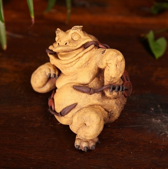 宜兴紫砂雕塑名家 魏丁丁 笑口常开 恭喜发财