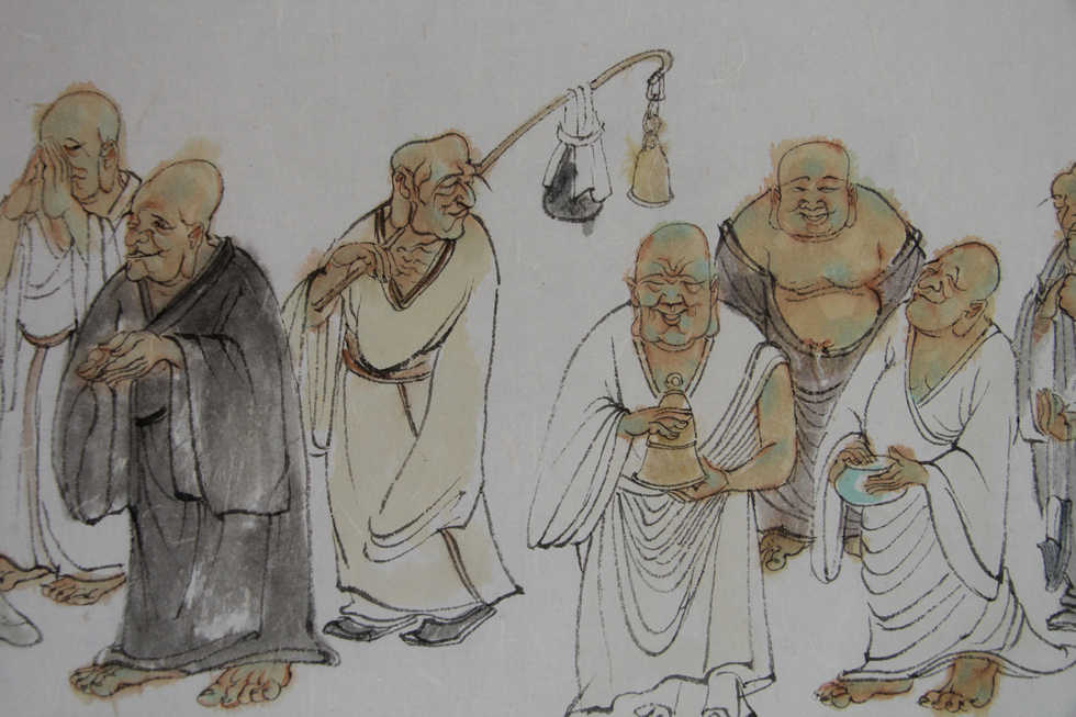 李汉《十八罗汉1》