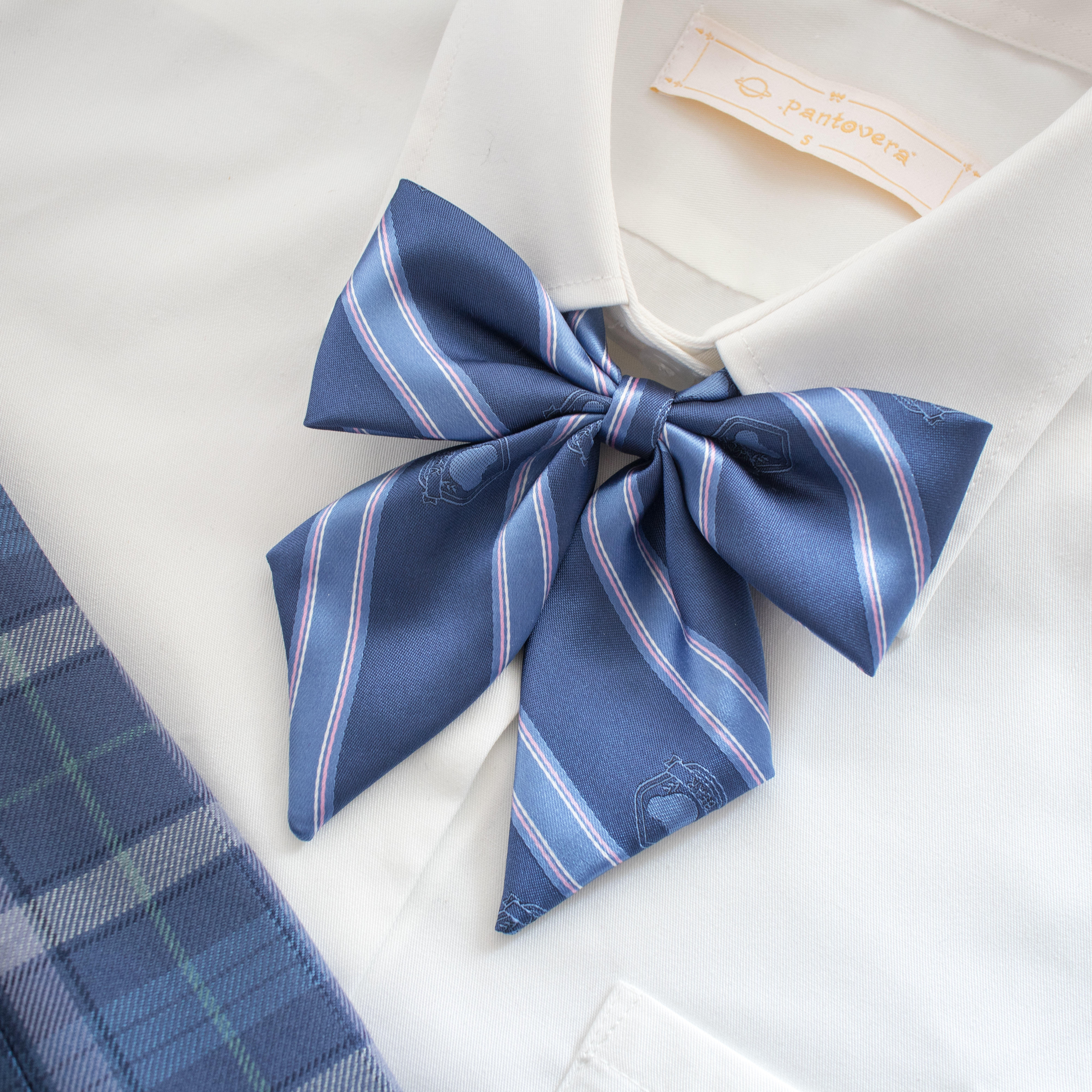 【潘特维拉】熊熊 jk制服原创设计领带手作领结水手服衬衫配件学