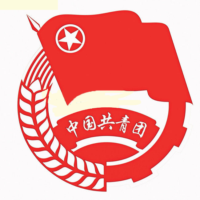 54五四青年节贴纸团徽团旗黑板报墙贴纸团员角学校教室宣传栏贴