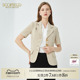 【醋酸】Scofield女装夏季新款优雅通勤气质显瘦短袖西装外套
