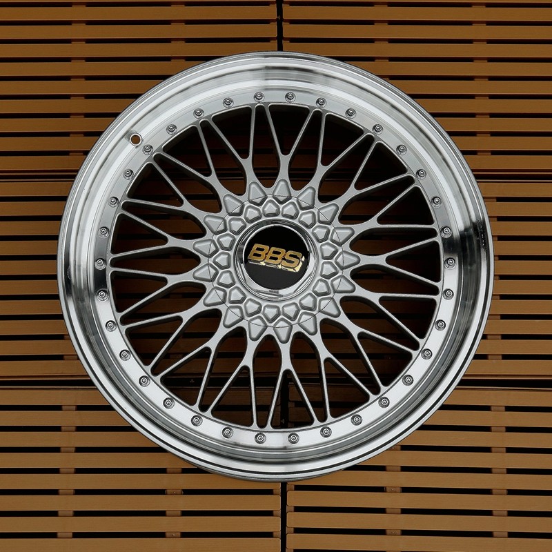 日本 bbs super rs 20寸两片复古锻造轮毂埃尔法威尔法塞纳lm改装