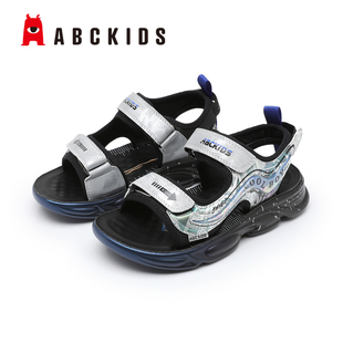 abckids童鞋2022夏季新品男童商场同款时尚沙滩凉鞋潮P222308431