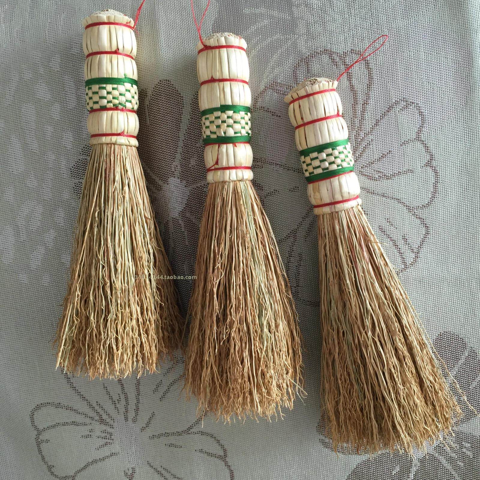 民俗工艺天然手工扫把小笤帚压惊辟邪招财客厅家具饰品摆件装饰品