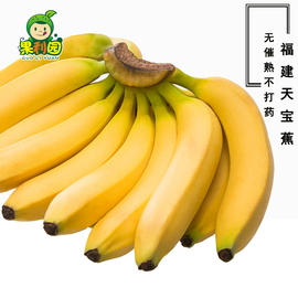 果利园新鲜水果天宝香蕉果园直发无催熟剂banana香蕉非粉蕉5斤