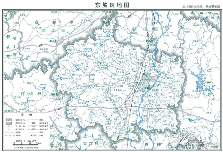 四川省眉山主市地图东坡区地图打印定制高清写真中国地图挂画喷绘