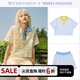 MERCI MADAME满印花朵学院风polo领上衣短裤CHENSHOP设计师品牌