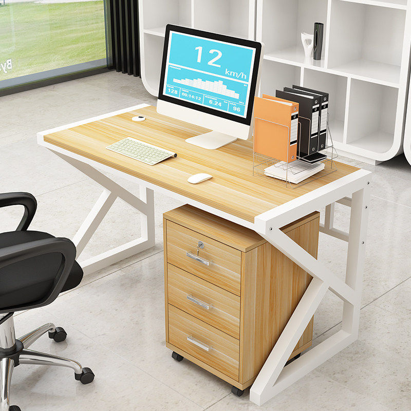 工位屏风简易职员电脑办公桌46人位简约现代单人双人桌子椅组合