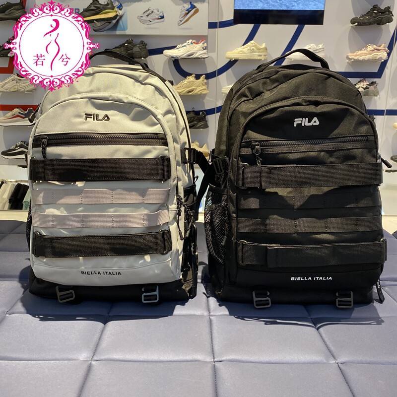 fila斐乐包包2021年冬款男子运动时尚休闲双肩背包小包f13m149105