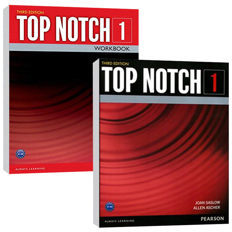 别学生书练习册套装 英文原版 top notch 3e 高中大学成人经典教材