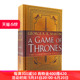 英文原版 A Game of Thrones The Illustrated Edition 冰与火之歌 权力的游戏1 精装插图版 20周年纪念版 英文版 进口英语书籍