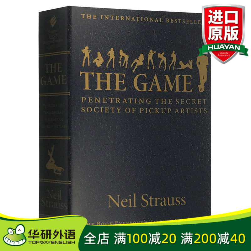 把妹达人完结篇_华研原版 把妹达人 英文原版书 恋爱指南 the game