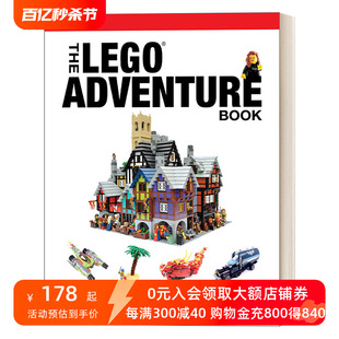 英文原版The LEGO Adventure Book  Vol. 2 乐高创意书系列2 宇宙飞船、海盗、龙等等! 乐高搭建技巧指南 英文版 进口英语原版书