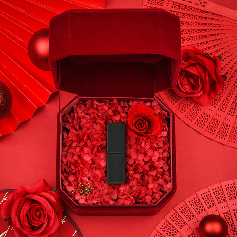 【520限定】大牌正品tf口红磨砂黑管ff02生日礼物礼盒套装送女友