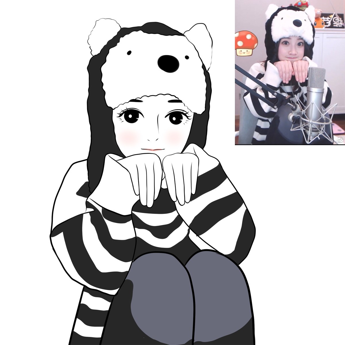 特价手绘头像 卡通画