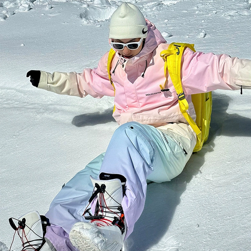 西猿新品单双板滑雪服套装男女款保暖防水防风耐磨滑雪衣裤装备