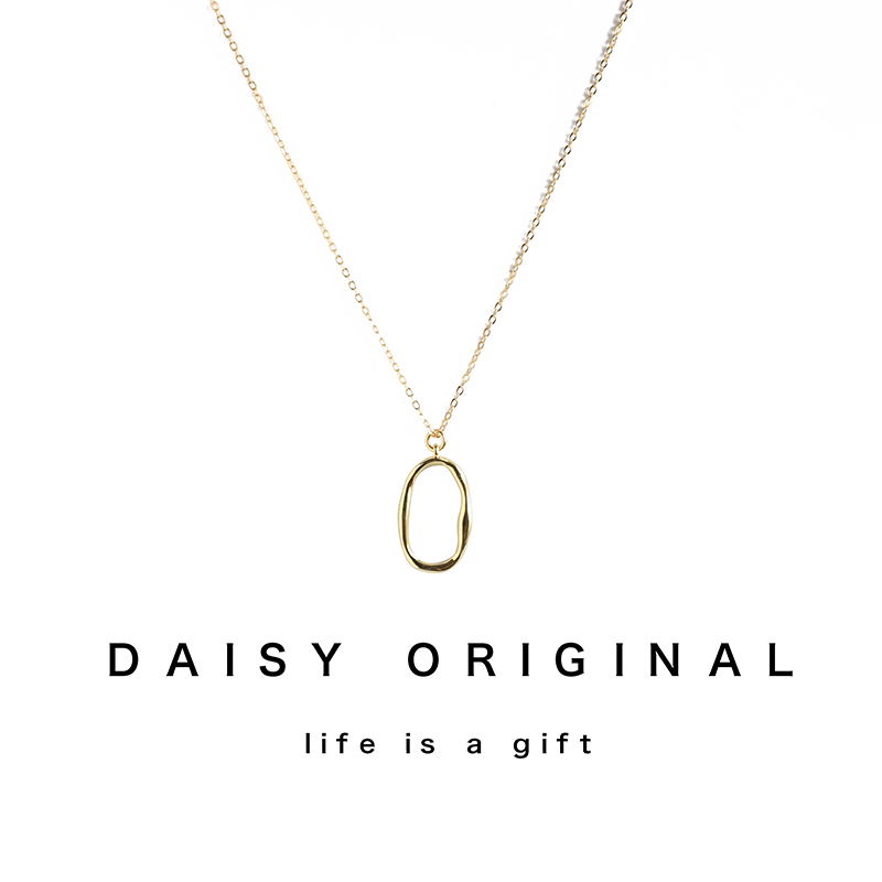daisy定制 通体s925银ins同款简约复古chic风项链锁骨链女|msdalam kategori Aksesori/Barang Kemas Fesyen, kalung - dari Buy2taobao.com untuk memberikan perkhidmatan ejen Taobao profesional membeli