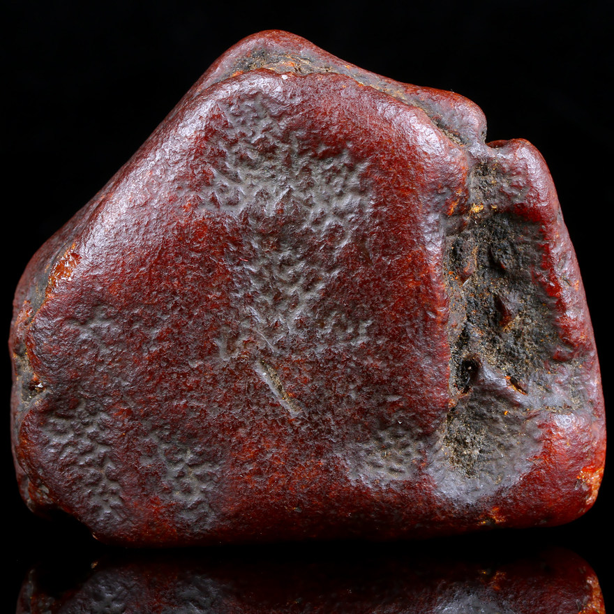 105.07克 红皮原皮琥珀原石