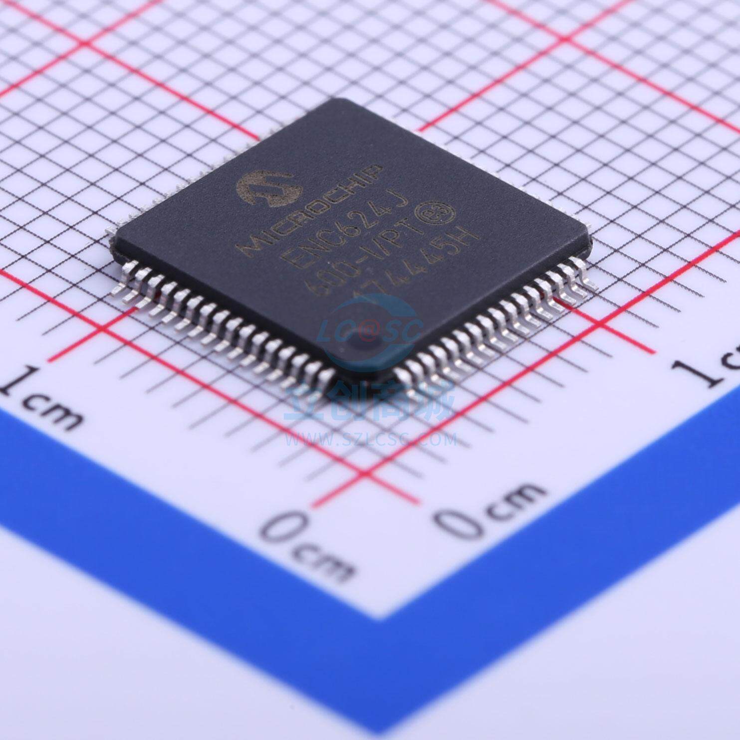 原装正品enc624j600ipt封装tqfp64贴片以太网芯片现货芯片