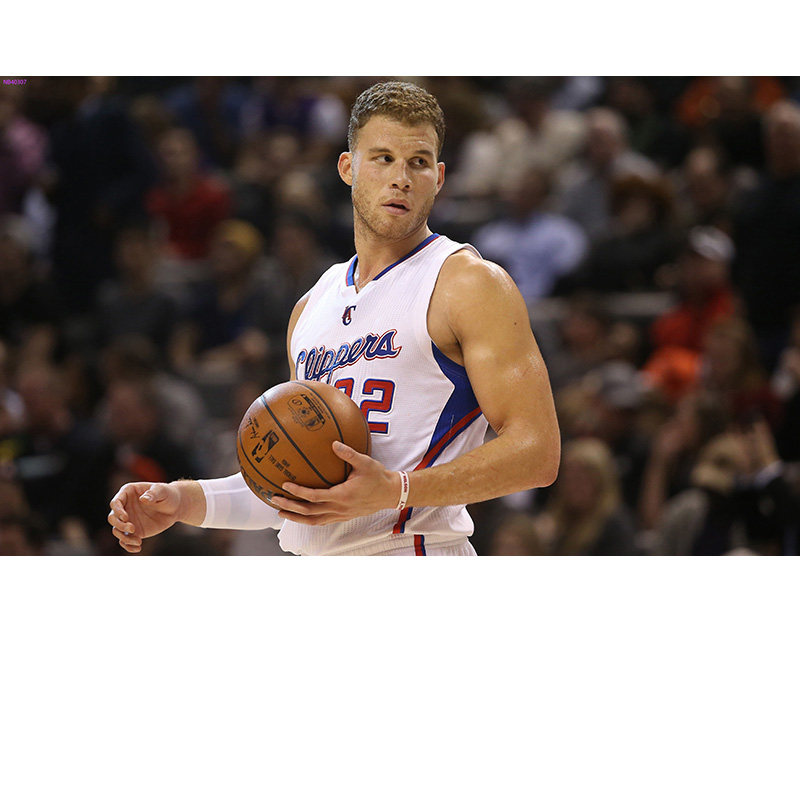 nba篮球明星海报 底特律活塞队布雷克·格里芬