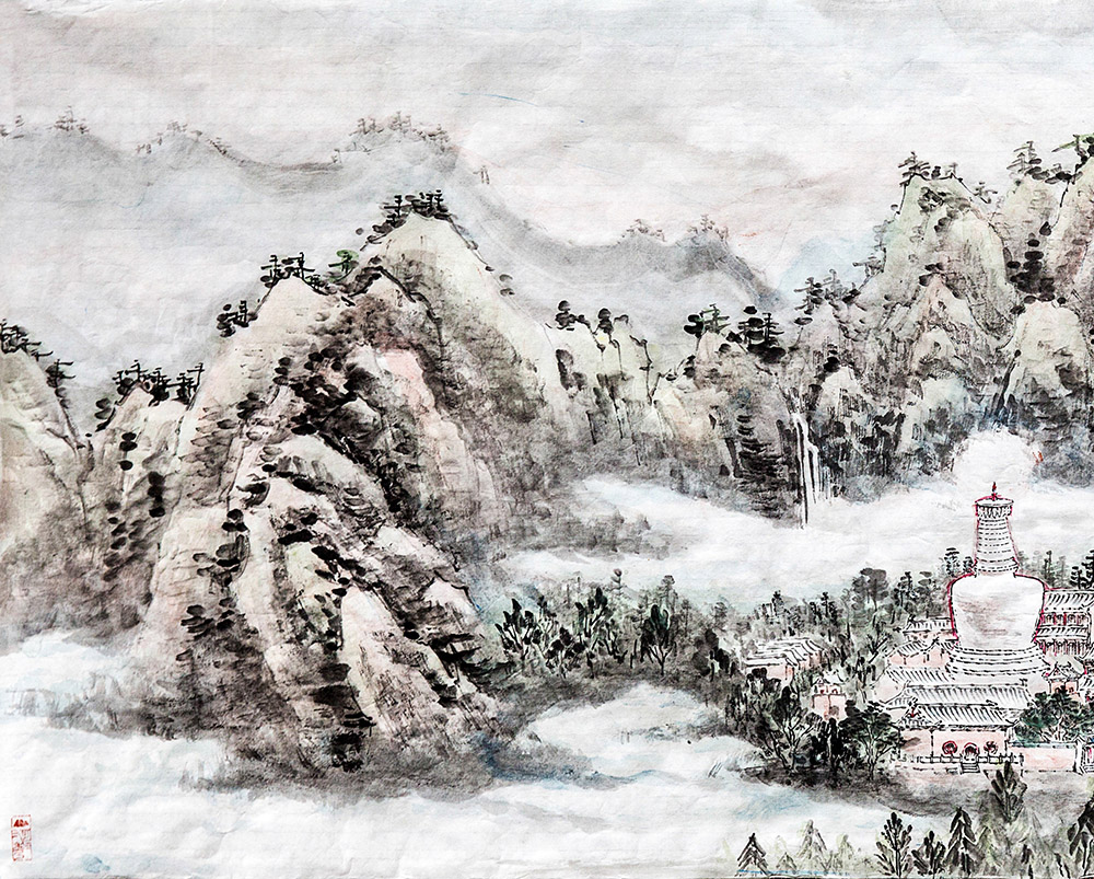 常全福.《佛教圣地五台山》