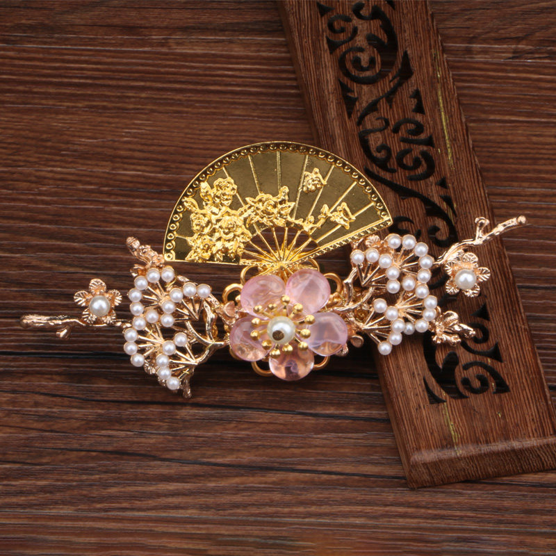 逸彩唐皇冠复古古风汉服珍珠发冠 0元优惠券               现价