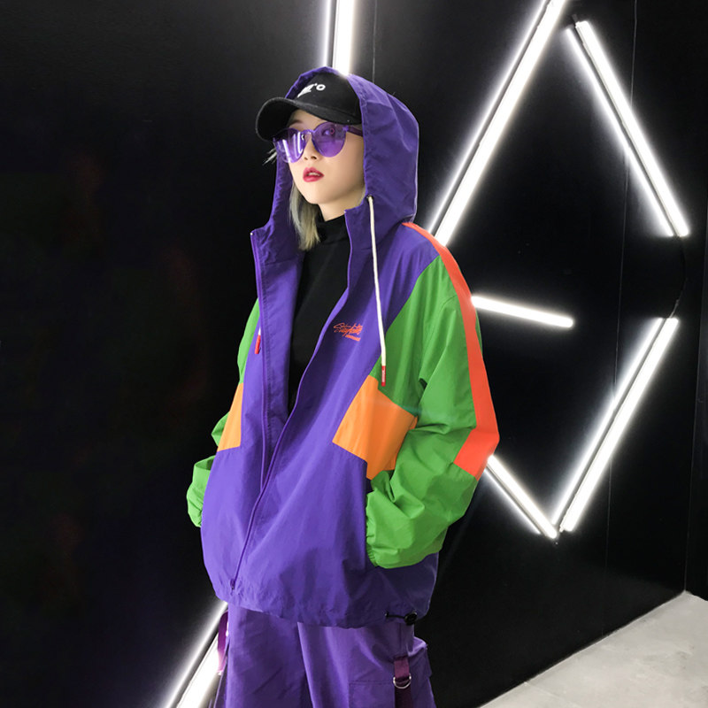 帅气外套女嘻哈