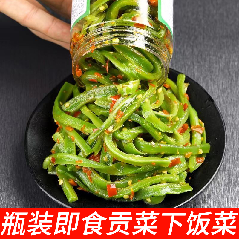 江西特产香辣贡菜下饭菜响菜拌面小吃