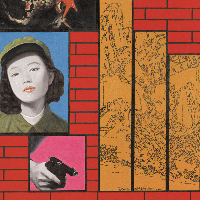 artgogo魏光庆限量版画【英雄美人】55/99