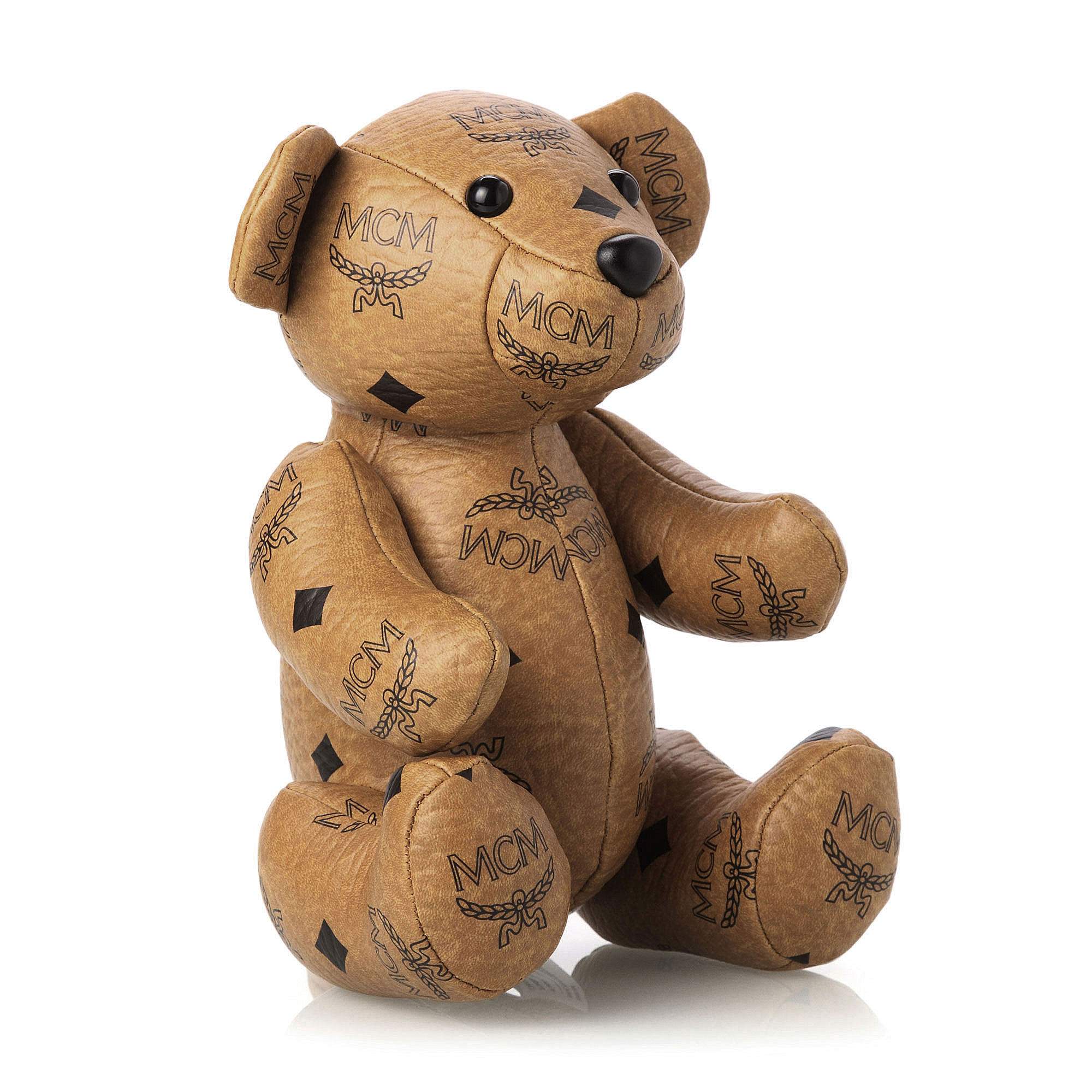 【全新】mcm 棕色熊仔造型玩偶(小号)83875
