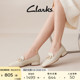 Clarks其乐女鞋赛伦系列羊皮时尚通勤乐福鞋柔软舒适单鞋豆豆鞋