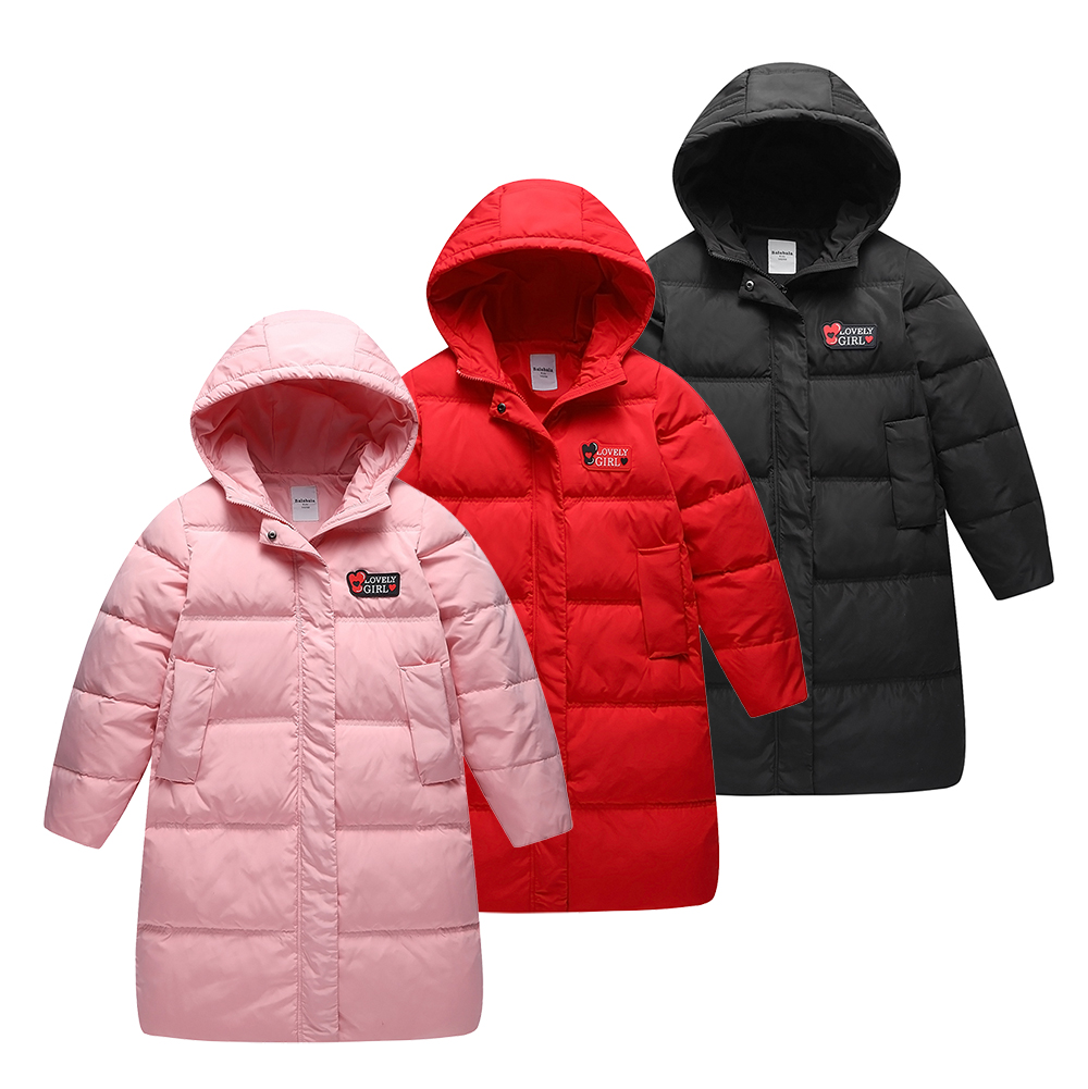 女童羽绒服 巴拉巴拉 加厚保暖