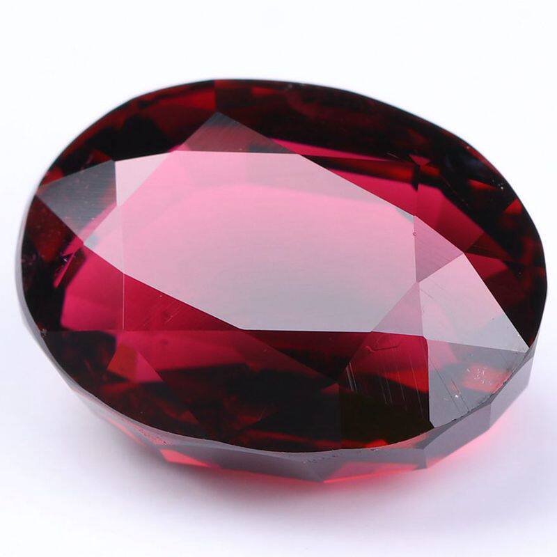 11.6ct 巴西天然绝美鸡血红大颗红碧玺裸石