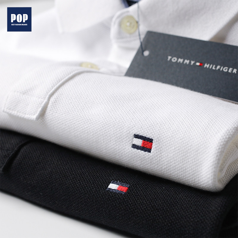 集货tommy hilfiger汤米短袖polo衫男士商务高端男装t恤正品夏季