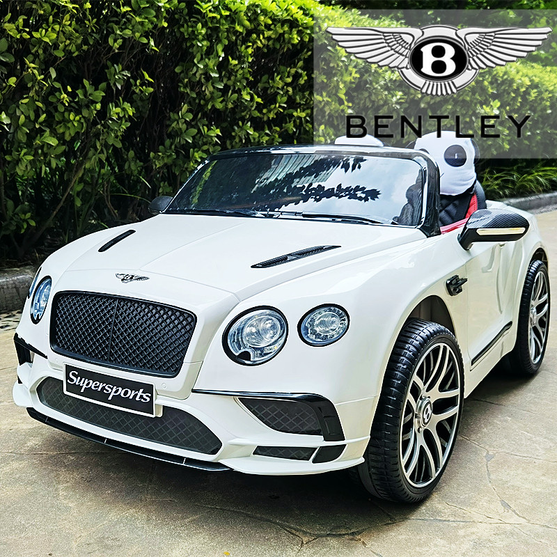 宾利儿童电动车四轮带遥控宝宝汽车男女小孩玩具车可坐人四驱童车