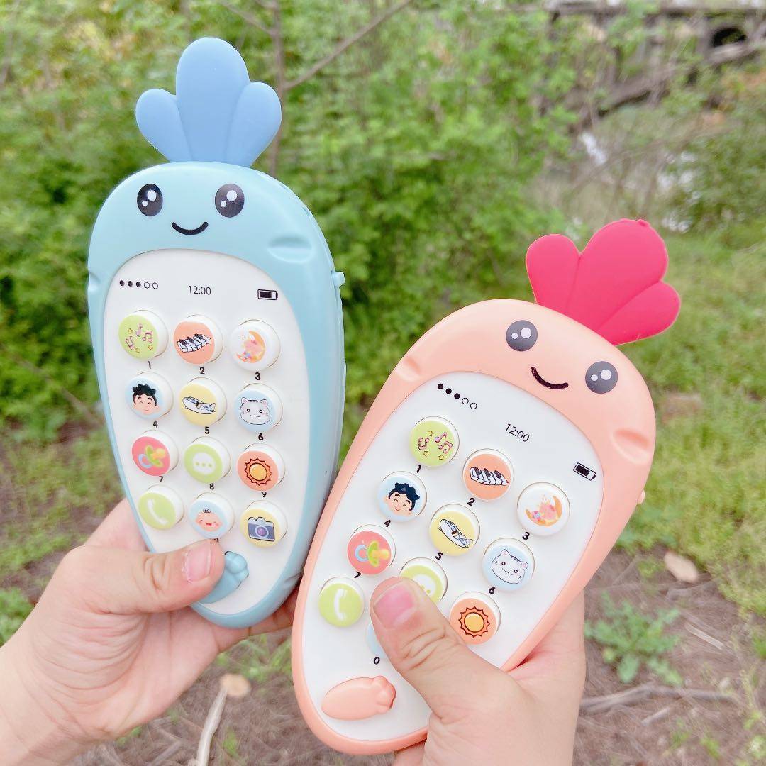 特价仿真婴儿_宝宝儿童音乐手机玩具女男孩电话 婴儿可咬小孩女孩仿真