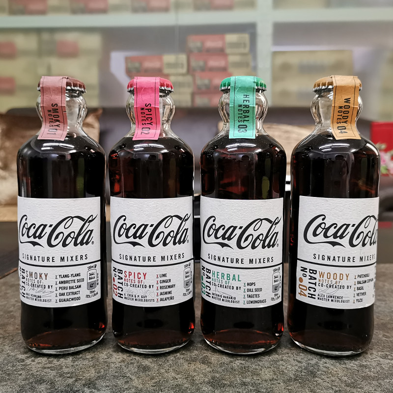 英国进口复古可口可乐酒限量收藏版玻