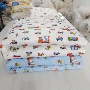 定做手工幼儿园午睡棉花被子床垫被芯婴儿童纯棉被套包被褥子垫子