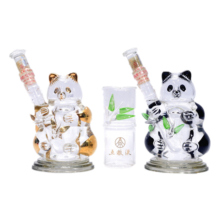 【93】2009年250ml52度熊猫五粮液两瓶【乾藏轩】