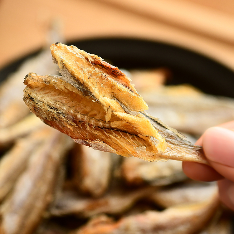 九月来食 小黄鱼酥脆小鱼干即食咸香酥入骨黄花鱼力荐款无防腐剂