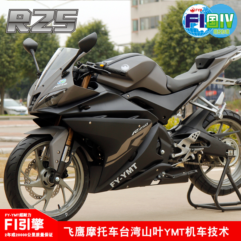 2019新款飞鹰250春风水冷r25跑车街车重机摩托车可