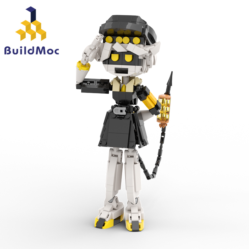 BuildMOC创意系列无人机无机杀手机器人手办模型中国拼装积木玩具