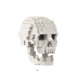BuildMOC创意系列人类头骨带大脑恐怖中国拼插拼装积木标本玩具